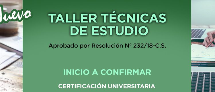 TALLER TÉCNICAS DE ESTUDIO TALLER TÉCNICAS DE ESTUDIO