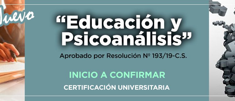 EDUCACIÓN Y PSICOANÁLISIS EDUCACIÓN Y PSICOANÁLISIS